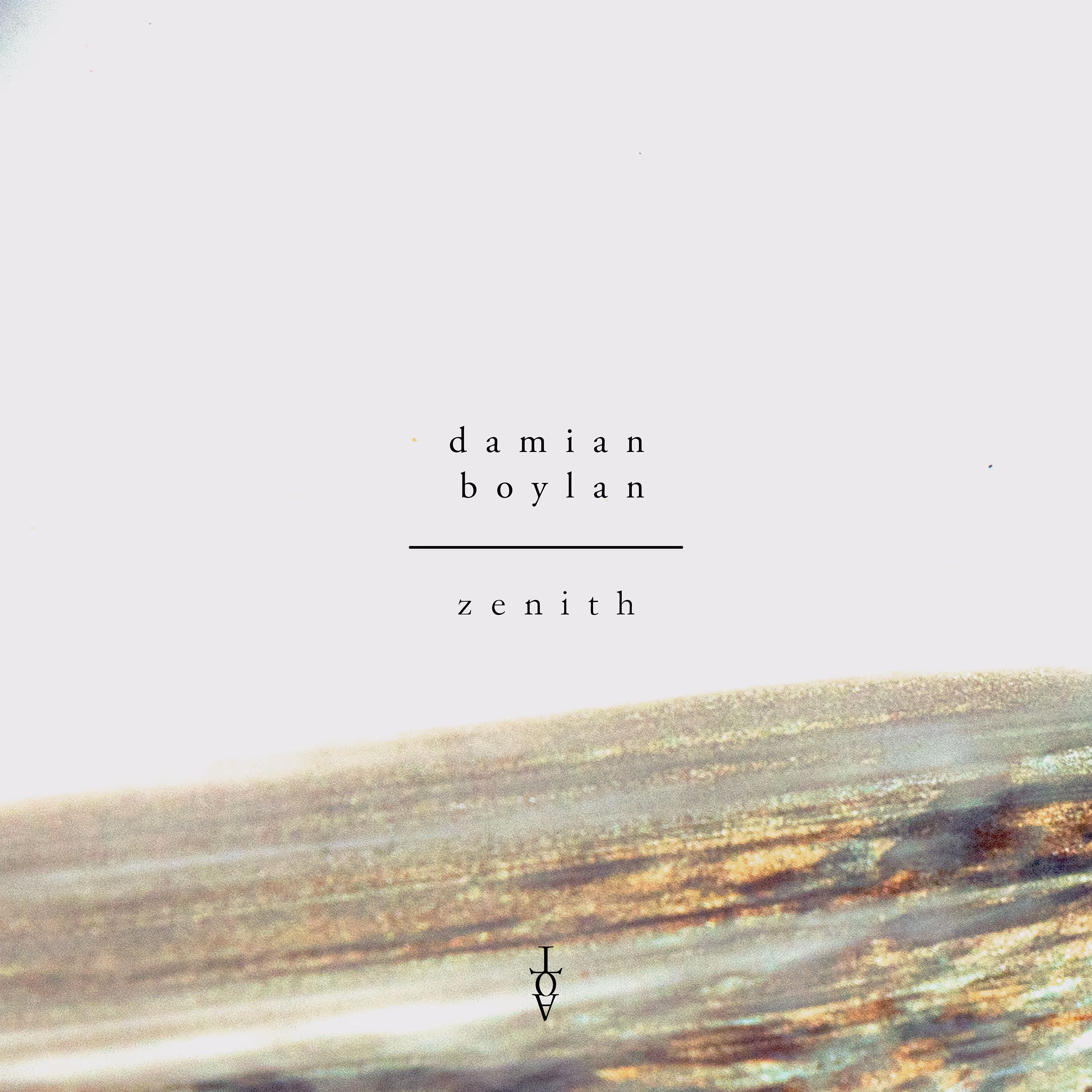 Cover art for Damian Boylan's single, Zenith