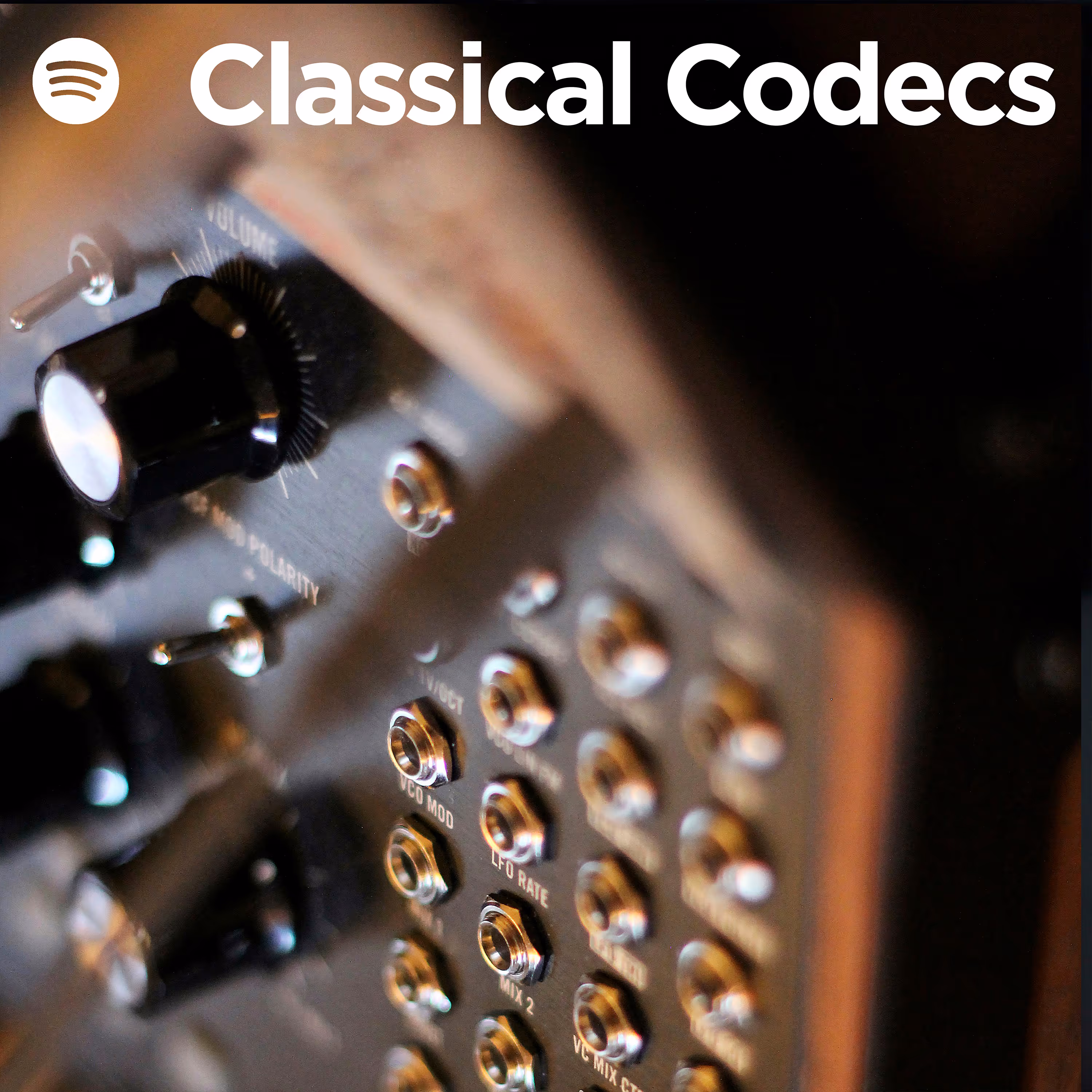 Cover art for the music playlist ‘Classical Codecs’ curated by Arrow of Time 